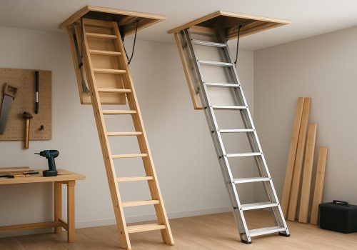 The Real Cost of a Loft Ladder: Wood vs. Aluminium Compared