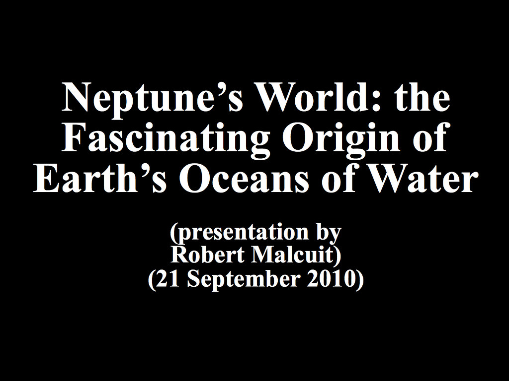 Earth water origins